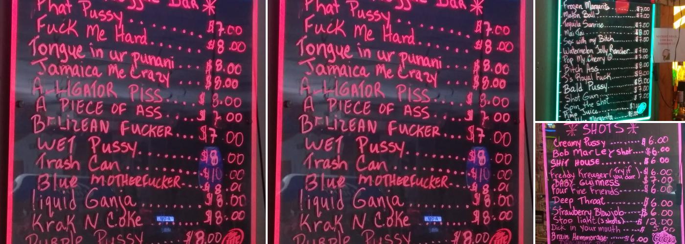 J's Bar & Slots Menu