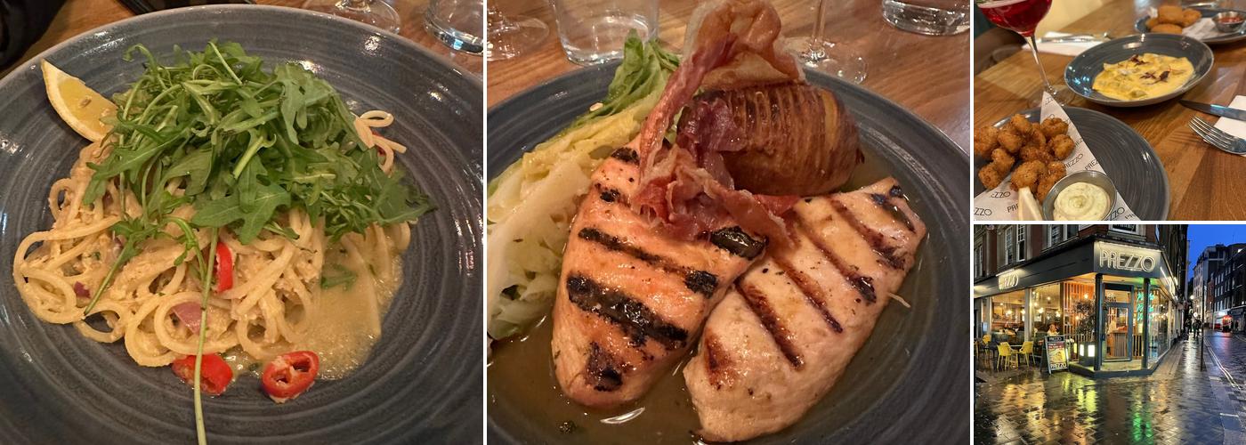 Prezzo Italian Restaurant London Glasshouse St Soho