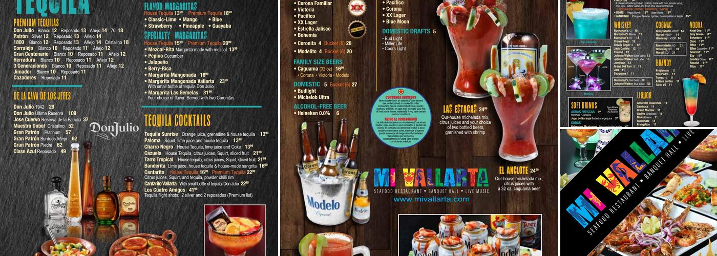 Mi Vallarta Menu