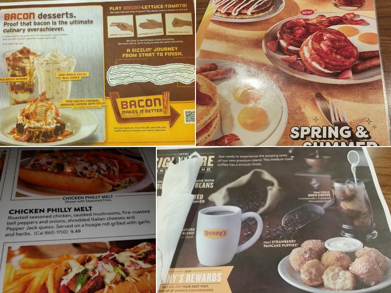Denny's Menu