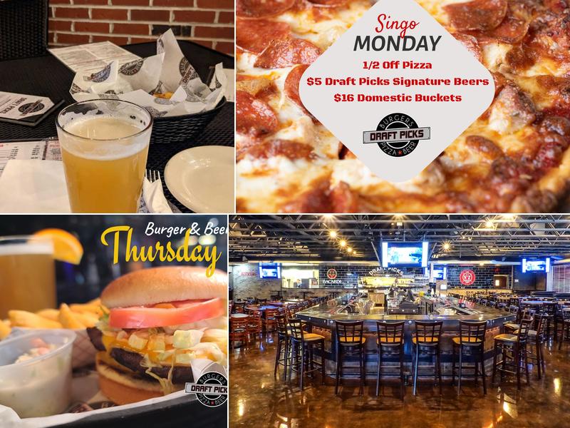 Draft Picks Burgers * Pizza * Beer