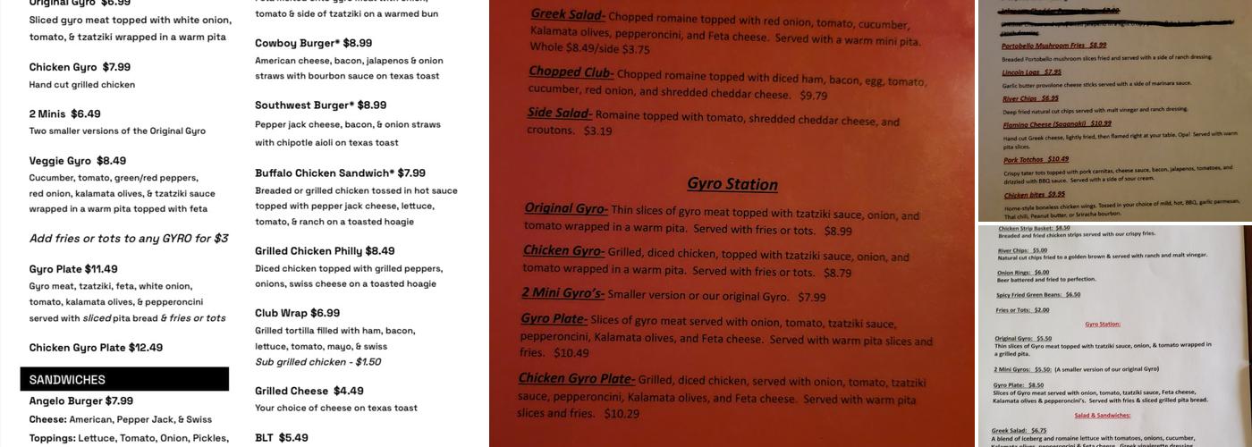 Lincoln Square Lounge Menu