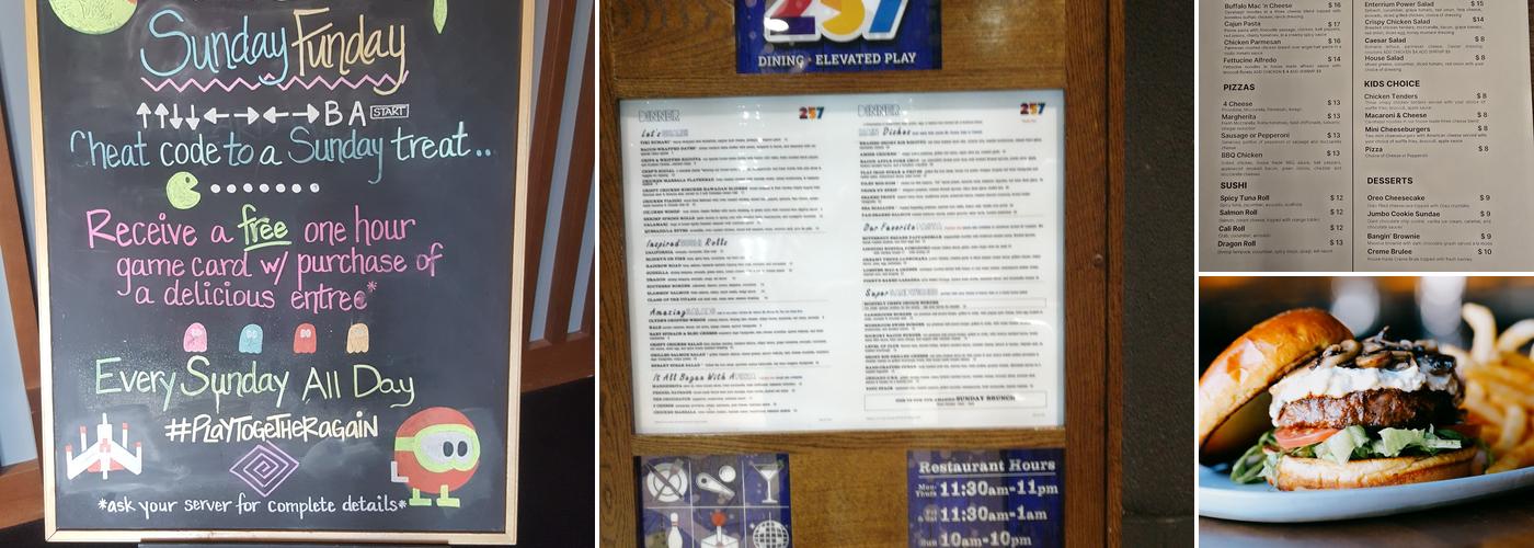 Enterrium Menu