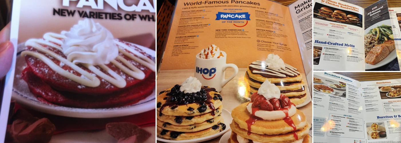IHOP Menu