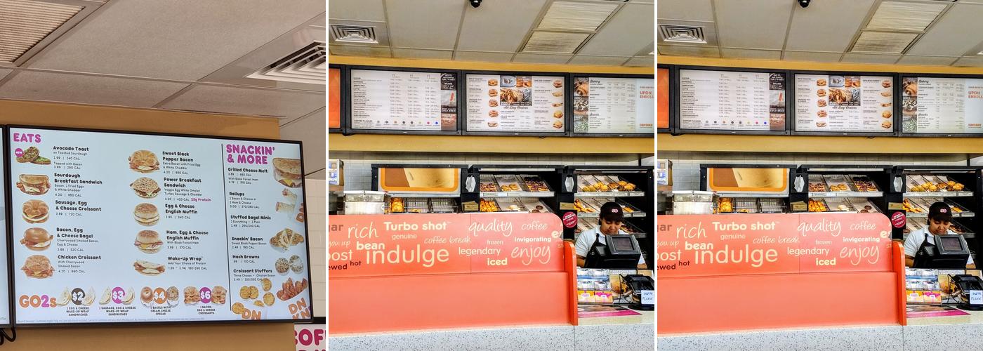 Dunkin' Menu