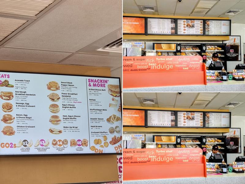 Dunkin' Menu