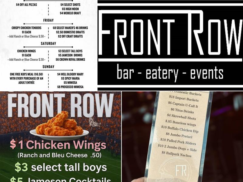 Front Row Menu