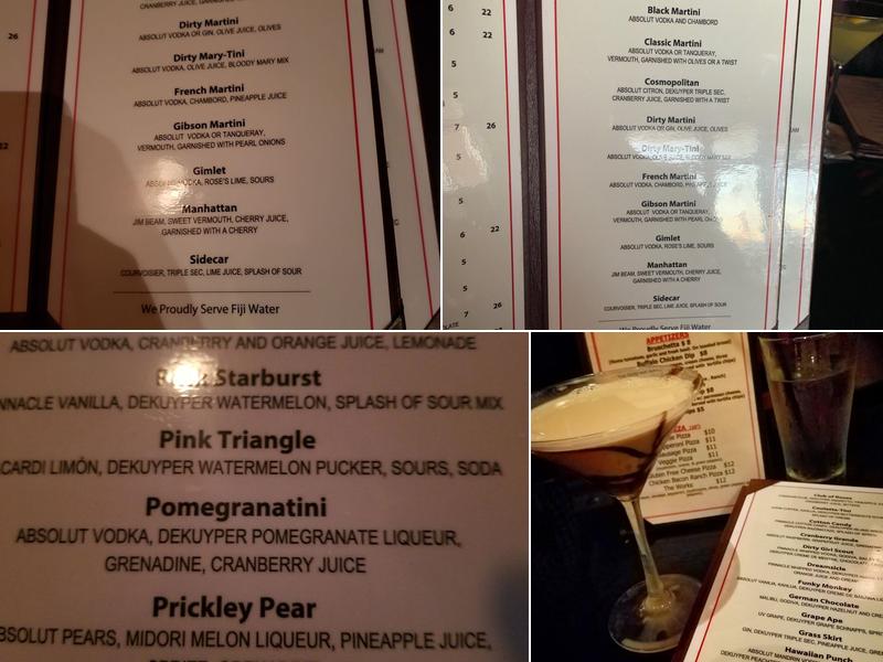 Intimo Menu