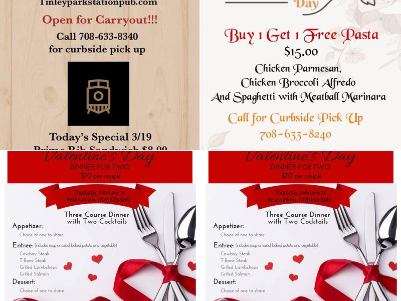 The Station Pub & Eatery Menu