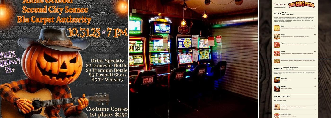 Lucky's Lounge Menu