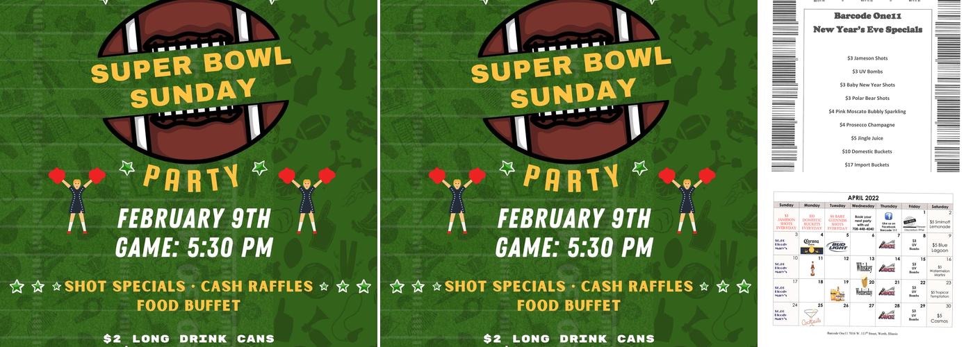 Bar Code One 11 Menu