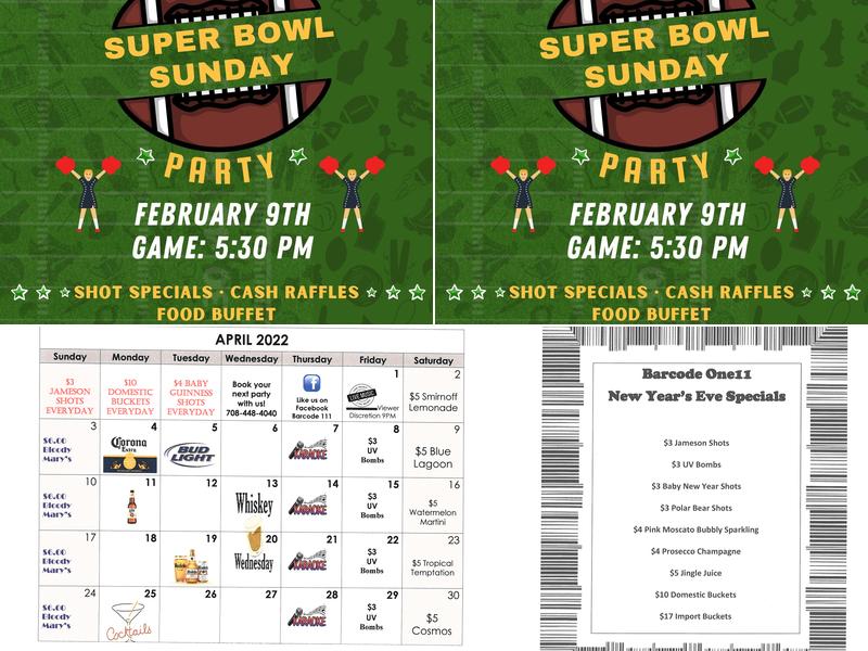 Bar Code One 11 Menu