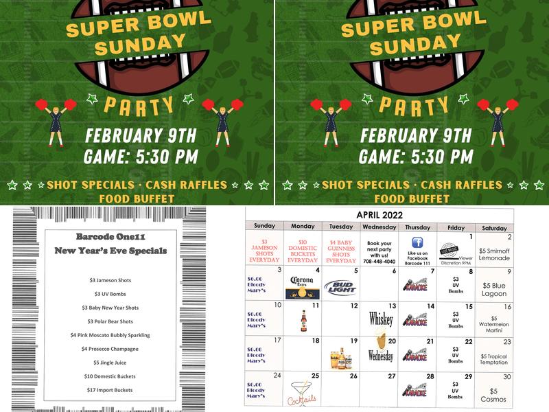 Bar Code One 11 Menu