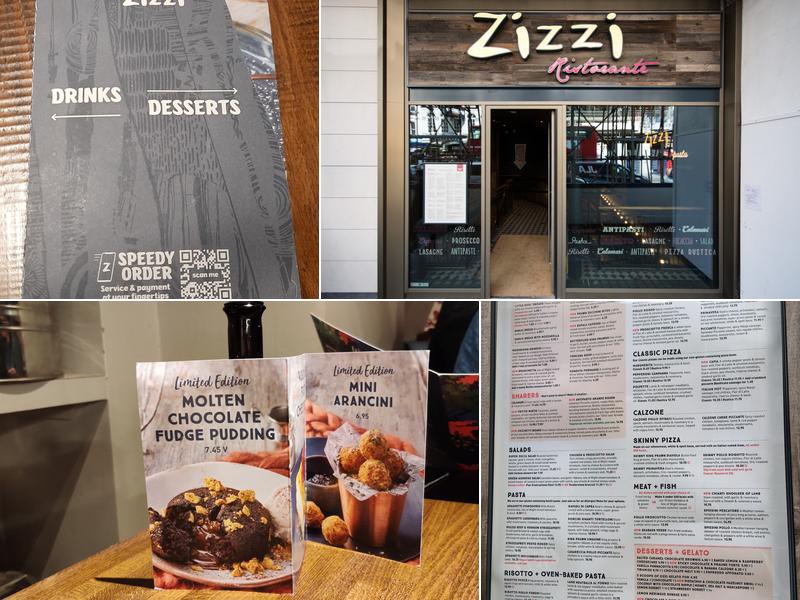 Zizzi - The Strand (West End) Menu