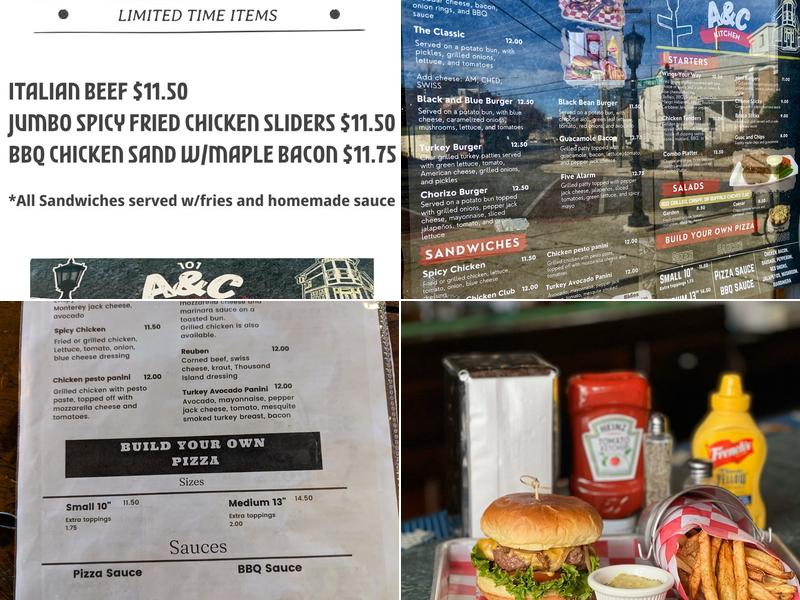 The Beacon Pub Menu