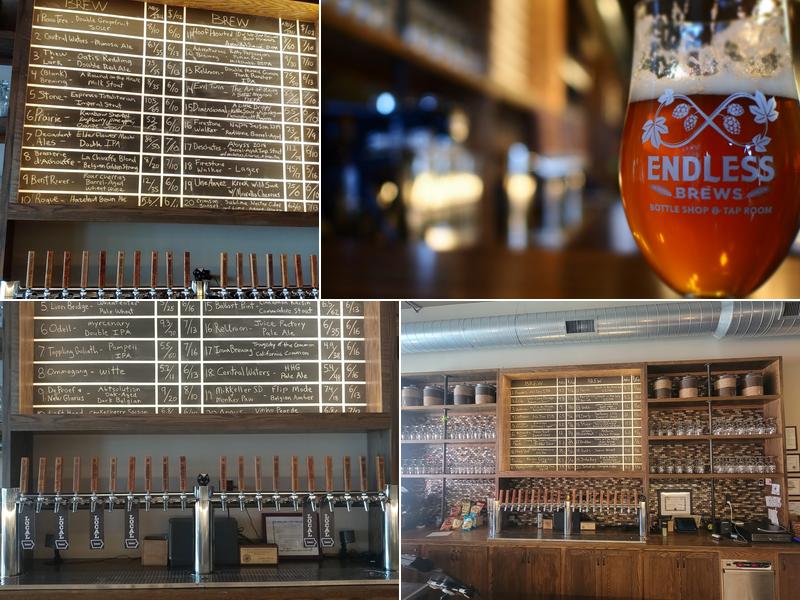 Endless Brews Menu