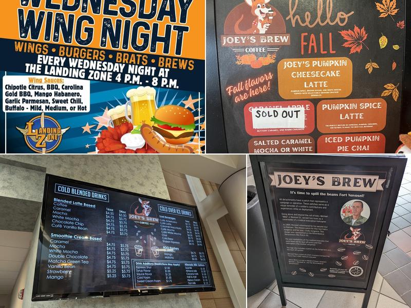 The Coffee Zone Menu