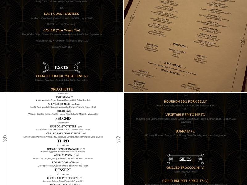 Untitled Supper Club Menu