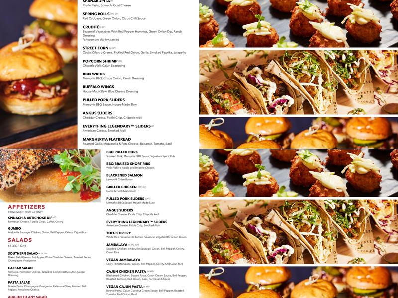 House of Blues Chicago Menu