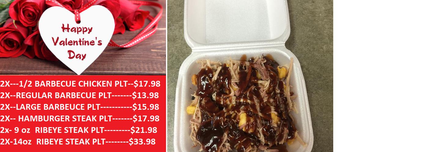 Cowboy Barn Bar B Que Menu