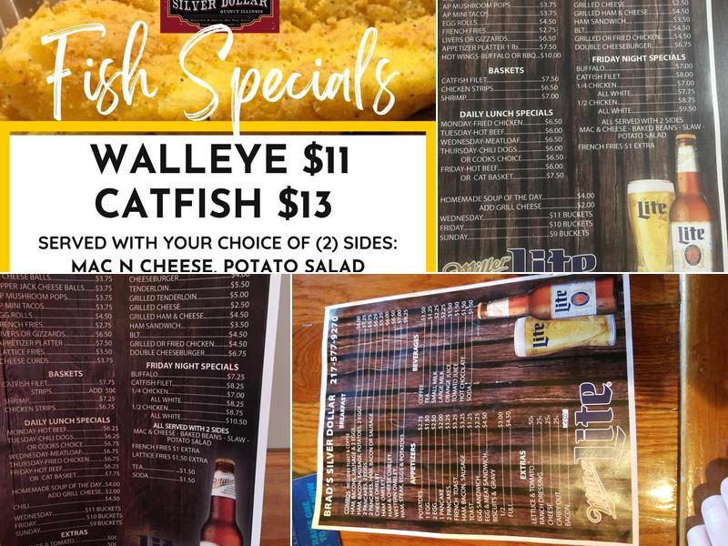 Silver Dollar- GRM Menu