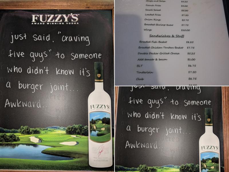 Old Town Tavern Menu