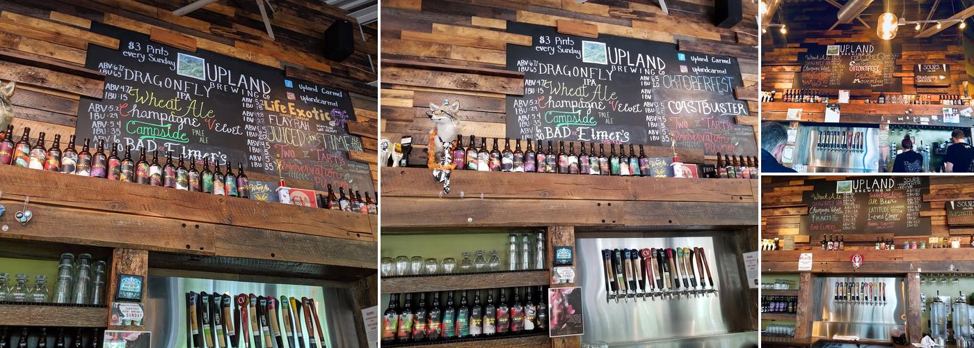 Upland Carmel Tap House Menu