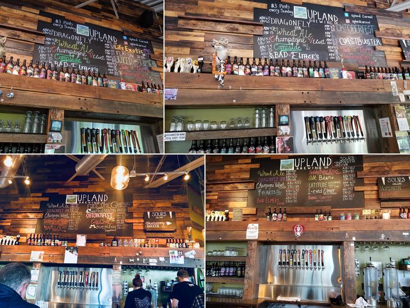 Upland Carmel Tap House Menu