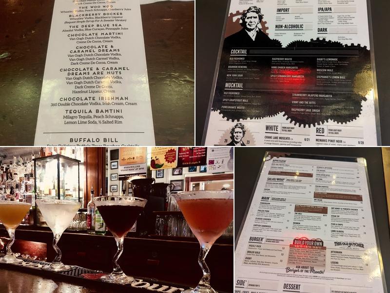 Knickerbocker Saloon Menu