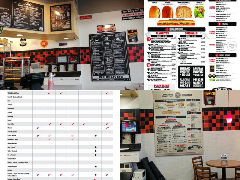 Jimmy John's Menu