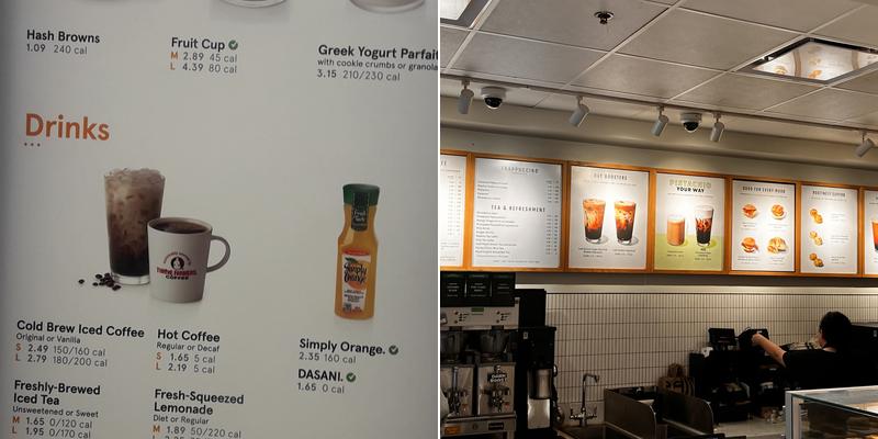 Starbucks Menu