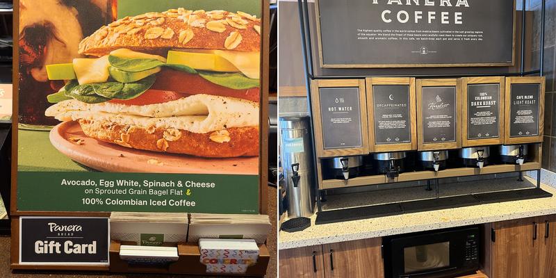 Panera Bread Menu