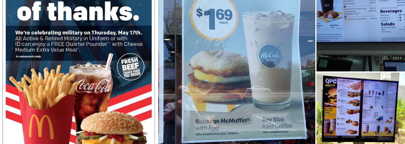 McDonald's Menu