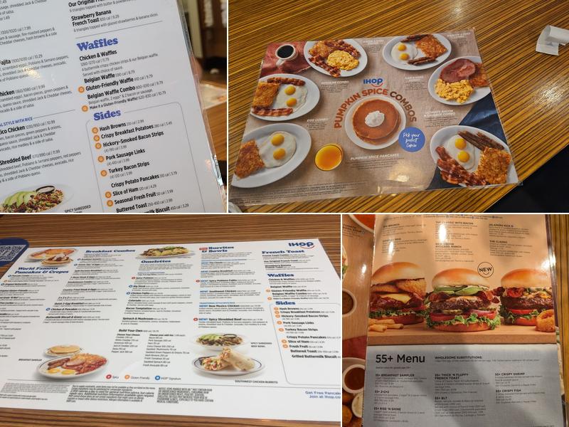 IHOP Menu