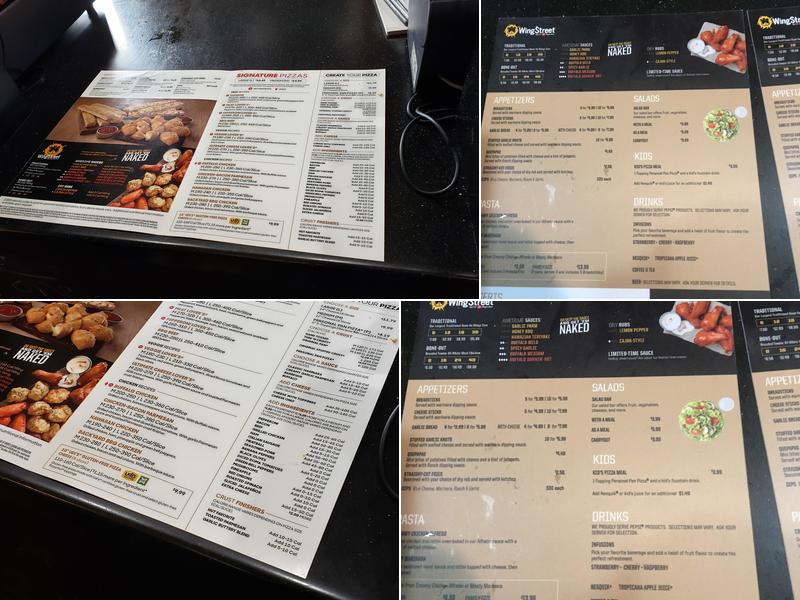 Pizza Hut Menu