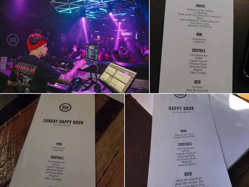 The Hub Menu