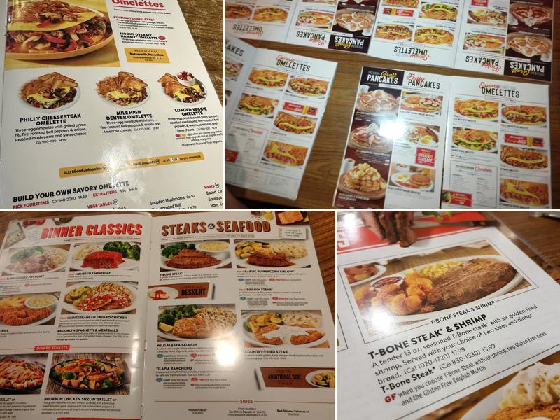 Denny's Menu