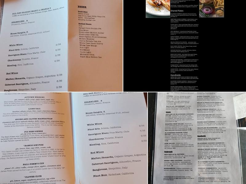 The Continental Menu