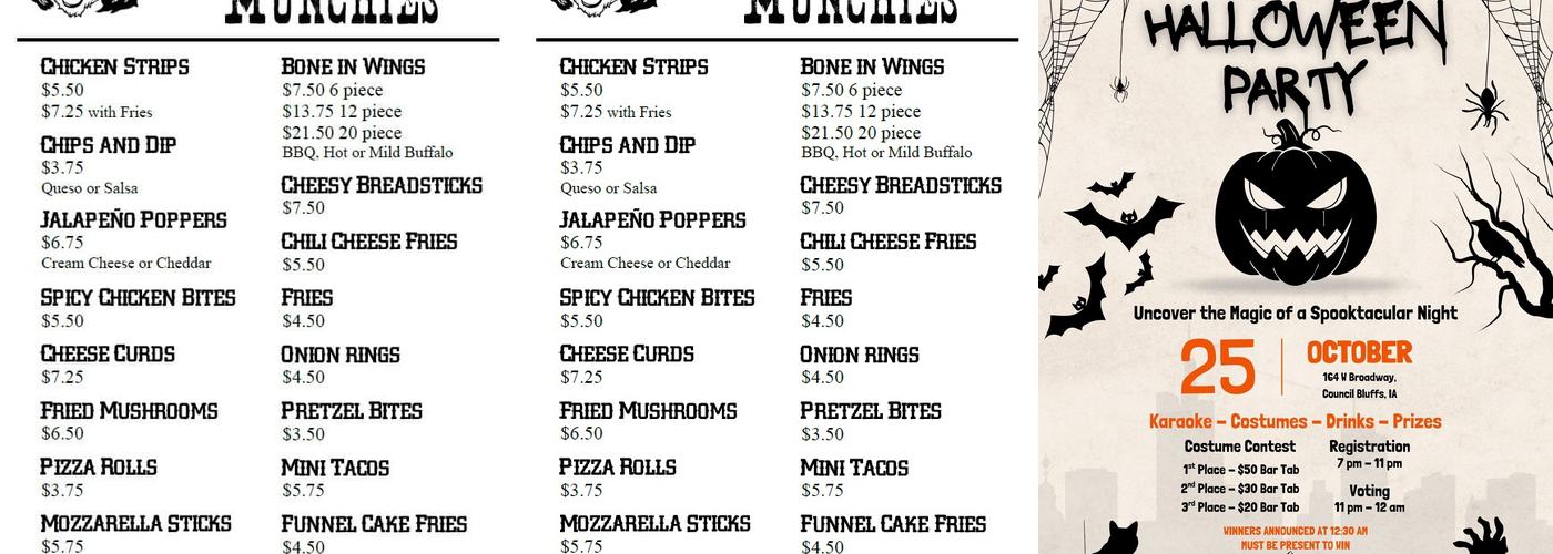 Maggie May's Rodeo Saloon Menu