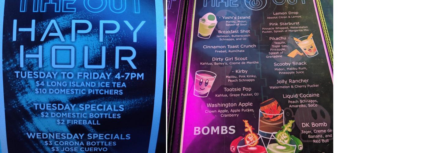 Time Out Menu