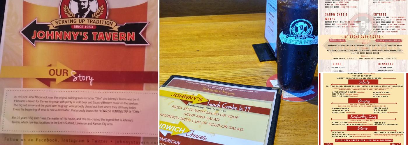 Johnny's Tavern Menu