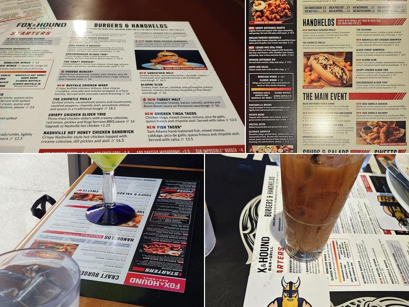 Fox & Hound - Overland Park, KS Menu