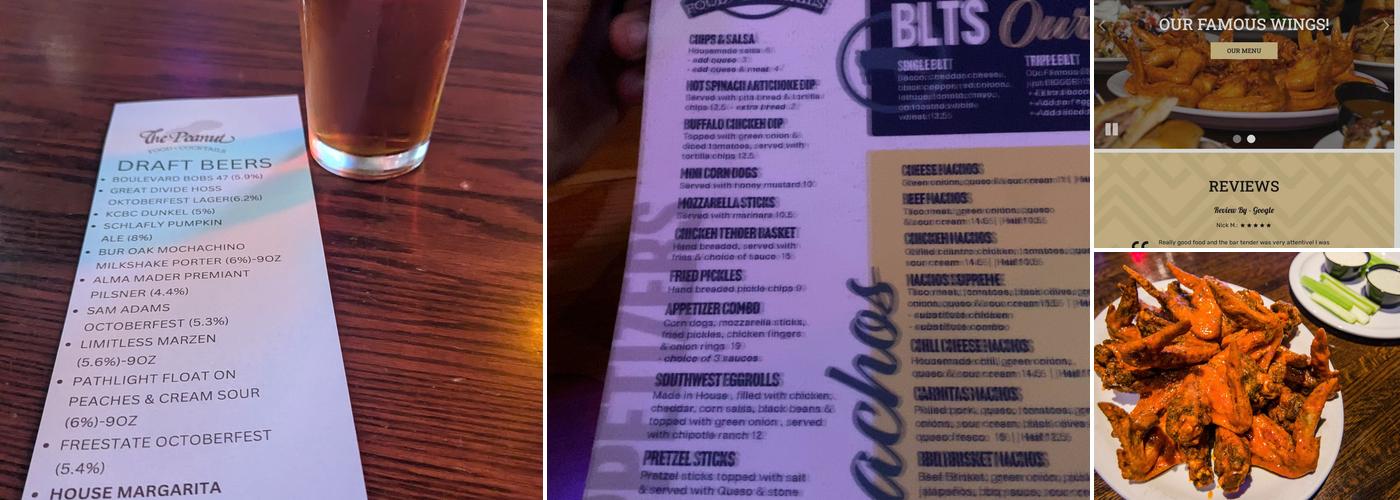 The Peanut Menu