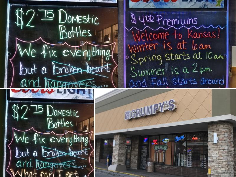 Grumpy's 879 S Parker St, Olathe