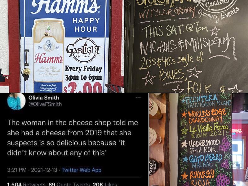 Gaslight Gardens Menu