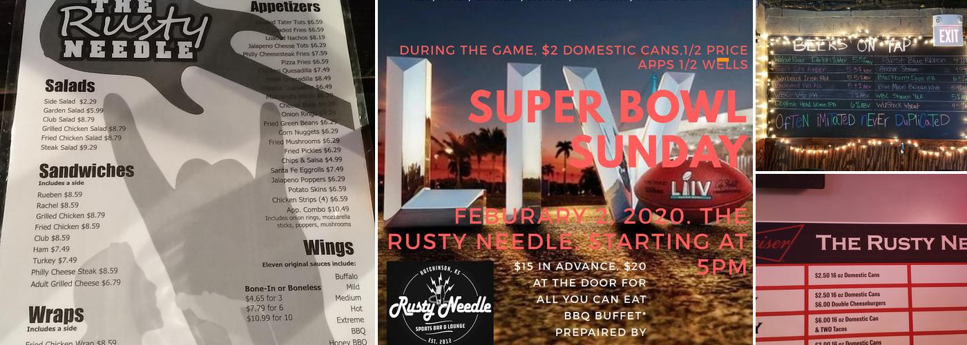 The Rusty Needle Menu