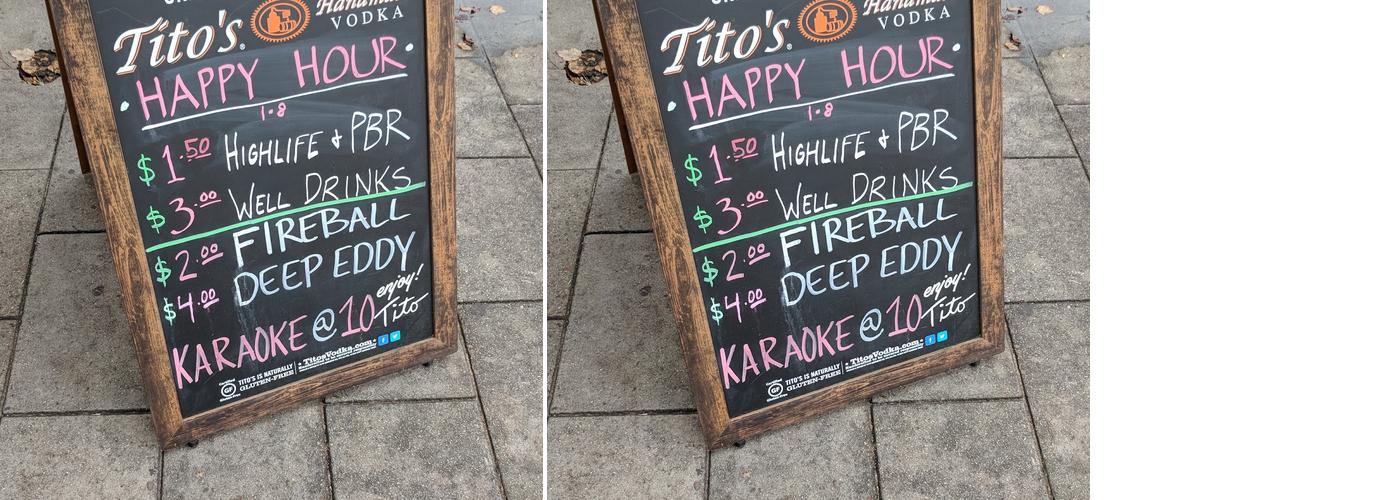 Gypsy's Mainstrasse Menu