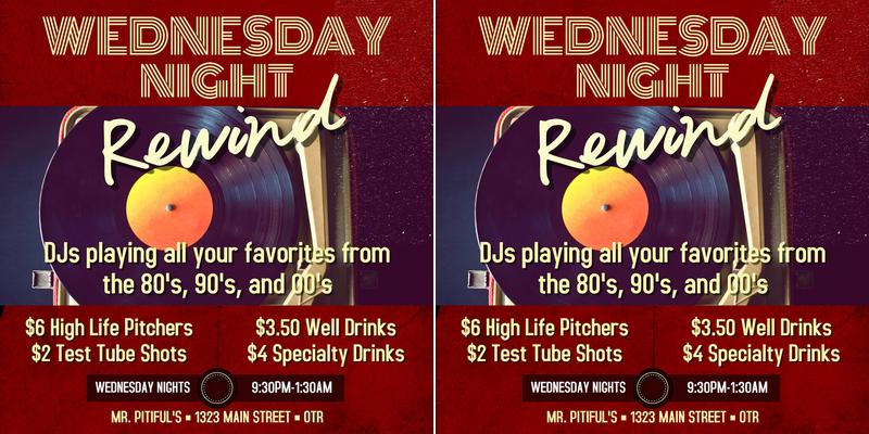 Mr Pitiful's OTR Menu