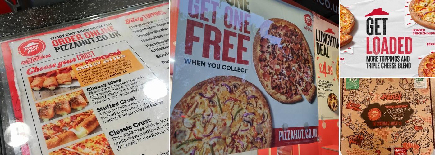 Pizza Hut Delivery Menu
