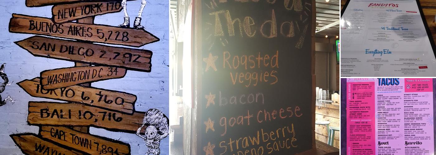 Banditos Tacos & Tequila - Federal Hill Menu